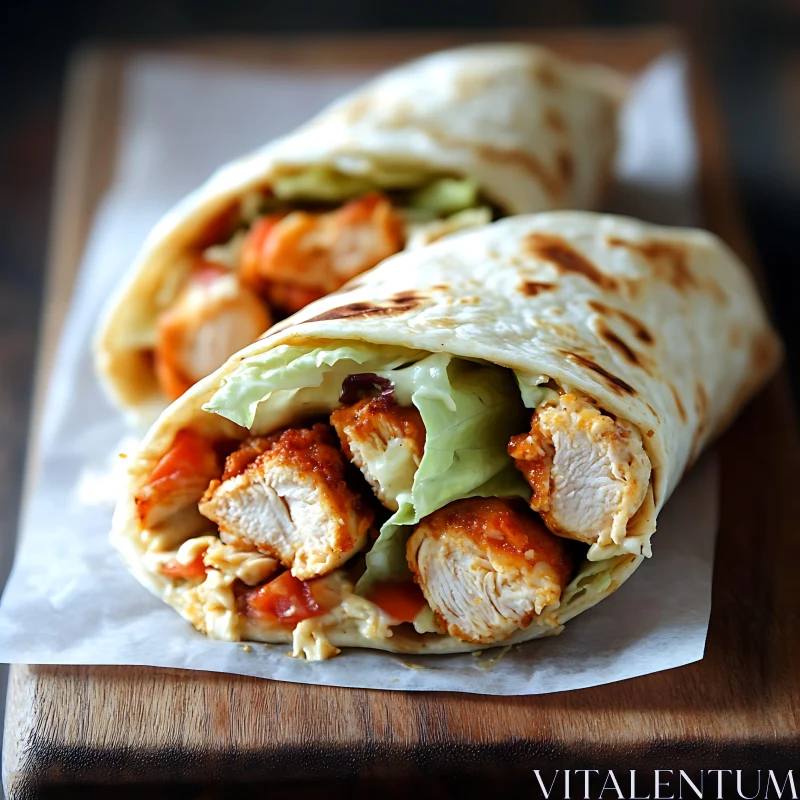 Tasty Chicken Wraps Packed with Flavor