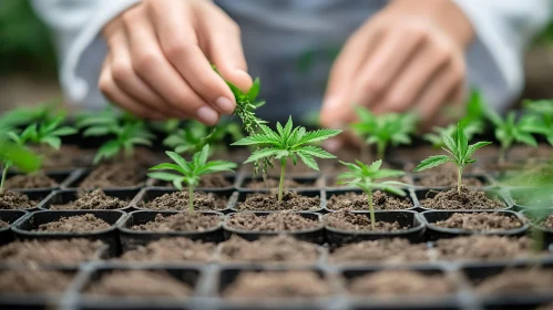 Seedlings in Tray
