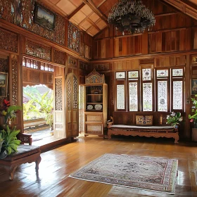 Elaborate Woodwork Interior