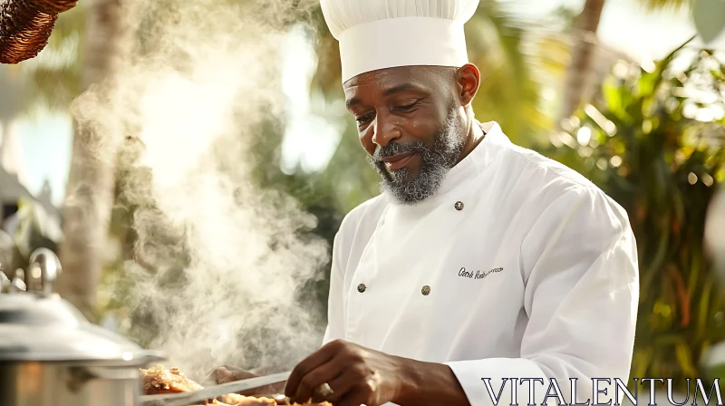 Outdoor Culinary Mastery by Experienced Chef