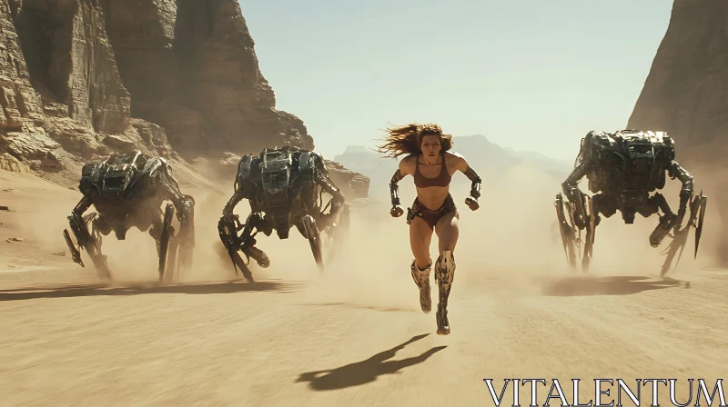Desert Escape: A Race Against Machines