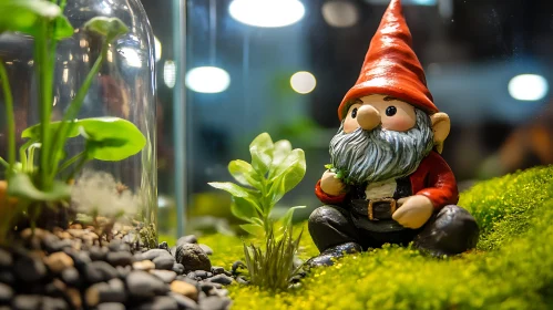 Terrarium Gnome Figurine