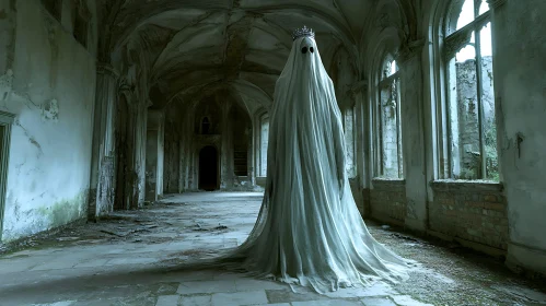 Ethereal Apparition in Decayed Palace