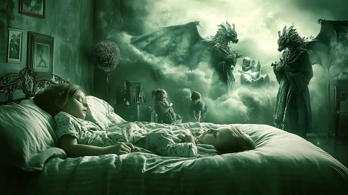 Dream Guardians: Children's Slumber with Dragons