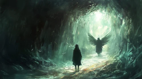 Guardian Angel Painting