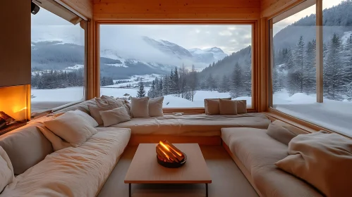 Winter Cabin Retreat