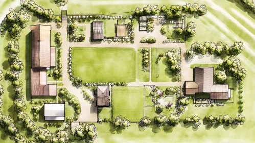 Landscape Architecture: Estate From Above