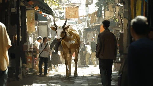 Urban Cow: A City Encounter
