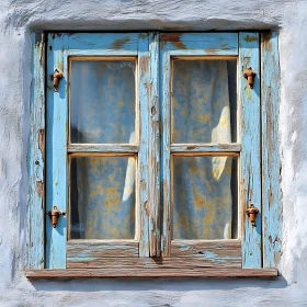 Weathered Window Frame