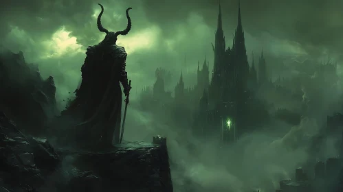 Horned Warrior and the Dark Castle