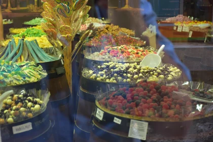 Assorted Candy Shop Display