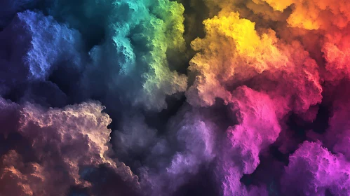 Colorful Cloudscape Fantasy