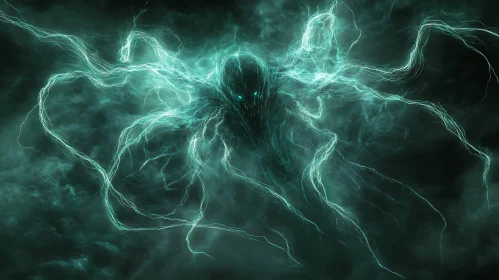 Mystic Energy Creature in the Storm