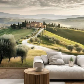 Italian Villa on Rolling Hills