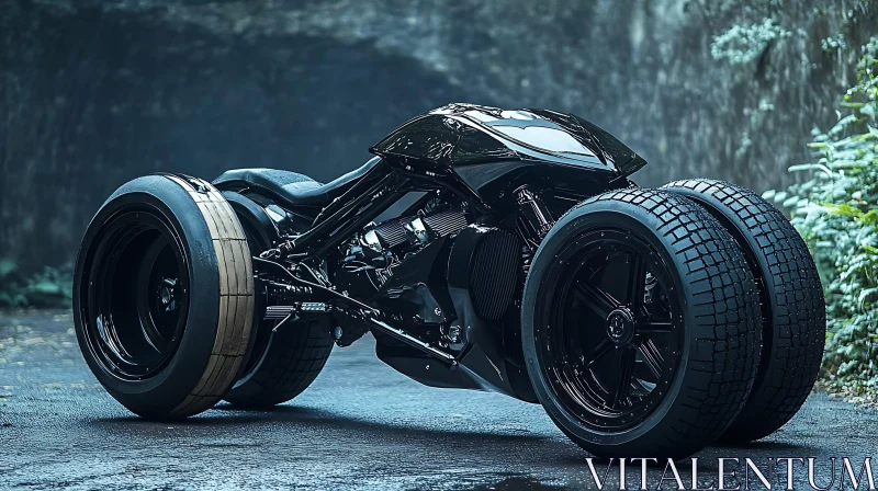 Advanced Engineering Motorcycle Concept AI Image