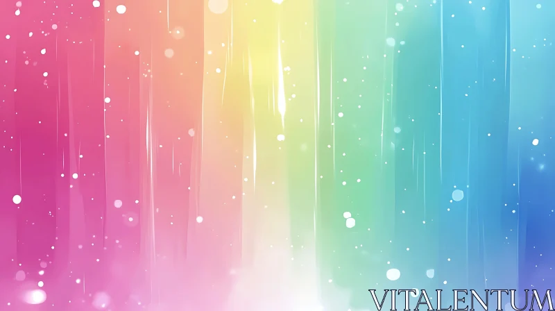 Soft Pastel Colored Background AI Image