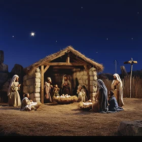 Holy Nativity Scene