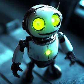Enchanting Robot Portrait