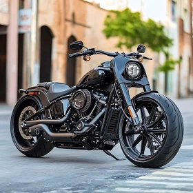 Urban Motorcycle Elegance