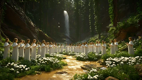 Waterfall Choir