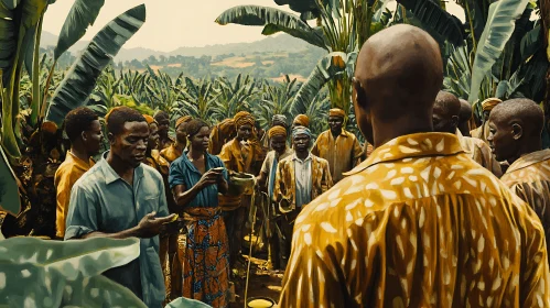 Community Gathering in Africa