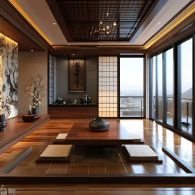 Zen Interior with Natural Light