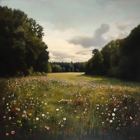 Wildflower Meadow Serenity