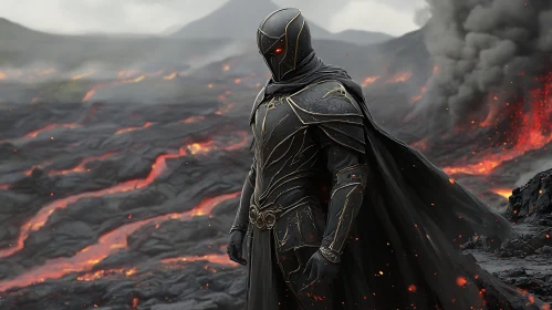 Dark Knight of the Lava Fields