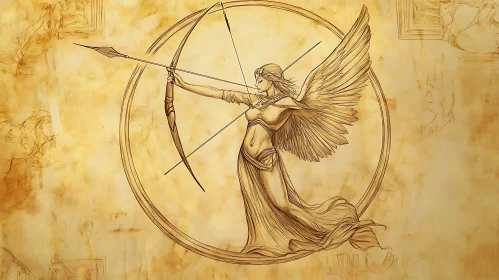 Archer Angel - Vintage Style