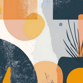 Harmonious Abstract Shapes and Textures
