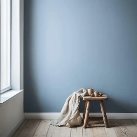 Still Life with Wooden Stool