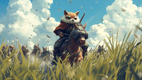 Fox Commander Rides to Victory