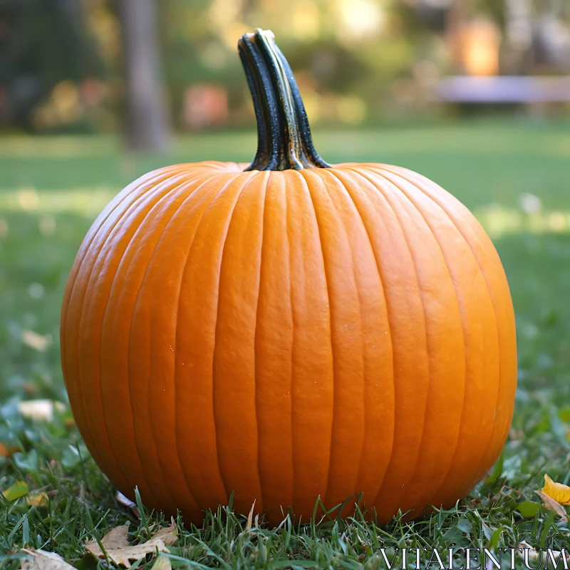 Harvest Pumpkin Still Life AI Image