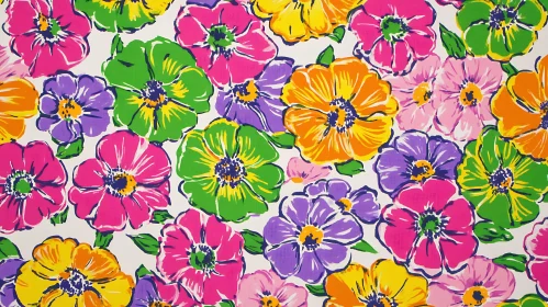 Bright and Bold Floral Design