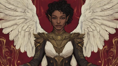Portrait of a Winged Angel