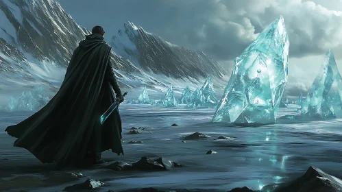 Warrior in Frozen Wasteland