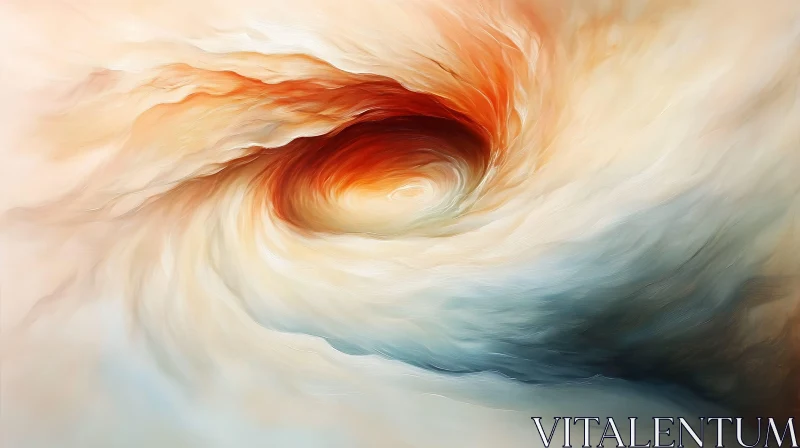 AI ART Vibrant Swirling Motion in Abstract