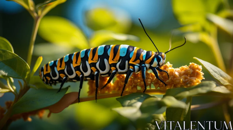 Colorful Butterfly Amidst Nature - An Unforgettable Encounter AI Image
