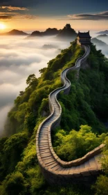 The Great Wall of China: A Captivating Nature-Inspired Artwork