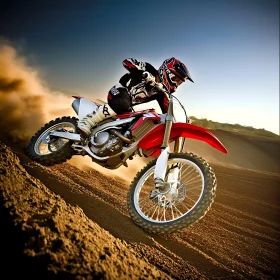 Motocross Bike Sand Racing
