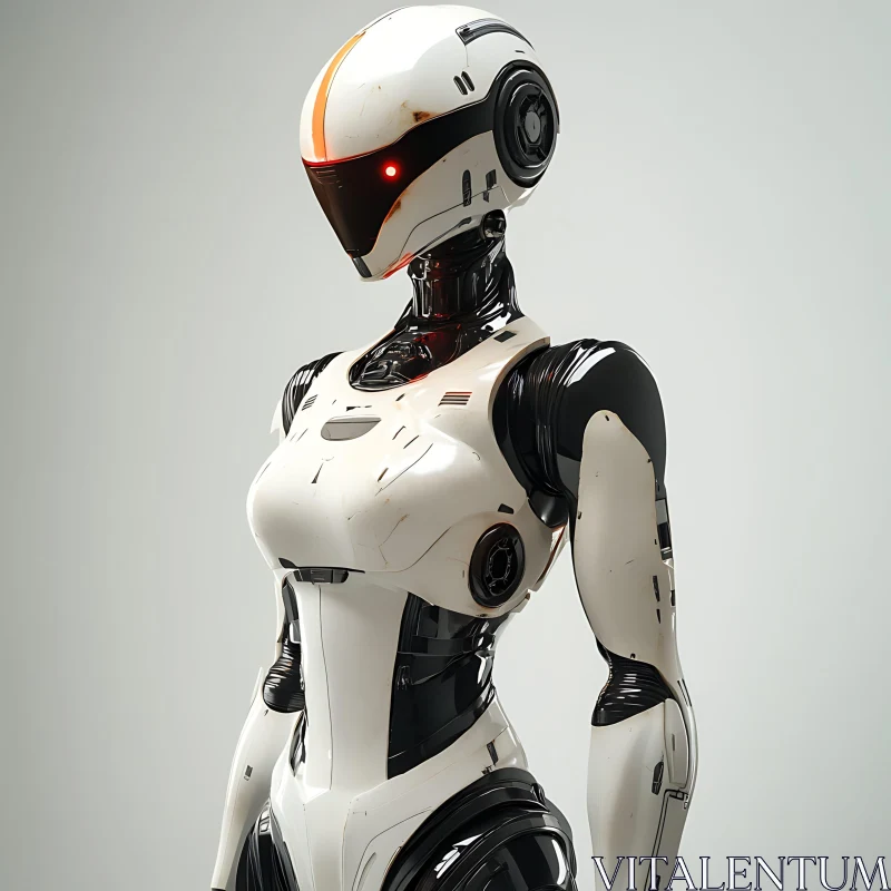 Advanced Technological Humanoid Robot AI Image