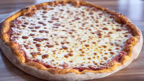 Perfectly Baked Cheese Pizza