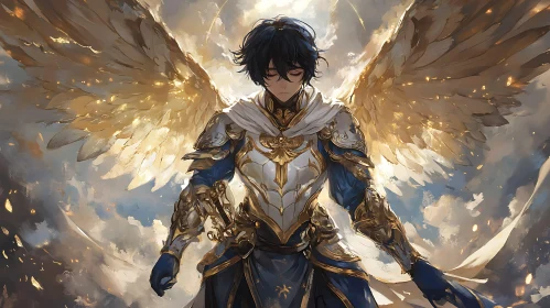 Winged Guardian: An Angelic Protector