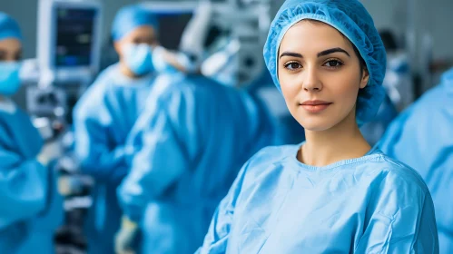 Healthcare Professional in Surgical Setting