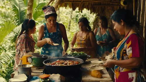 Forest Gathering for Cooking