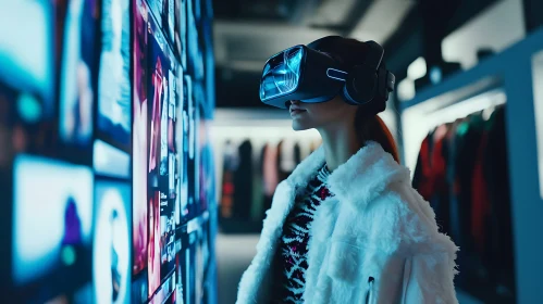 Virtual Reality Headset User Interface
