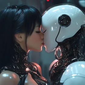 Human-Robot Love Encounter