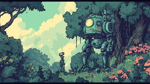 Mechanical Guardians of the Forest