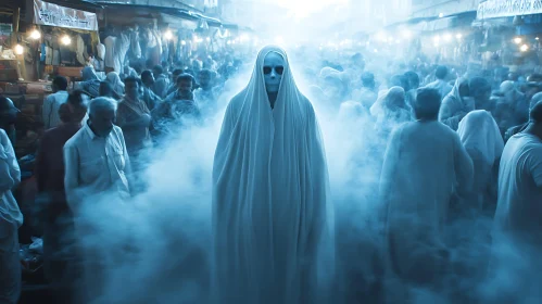 Phantom in the Mist: Spectral Crowd Image