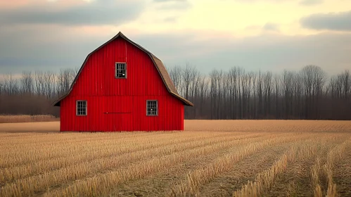 Rural Barn Landscape